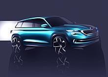 SUV-Designstudie SKODA VisionS feiert Premiere in Genf 